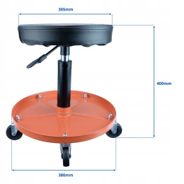 Taboret warsztatowy stołek obrotowy siedzisko136 KG SN6712